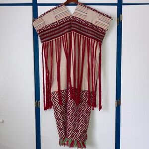 Hand woven thick textile gown from Thailand